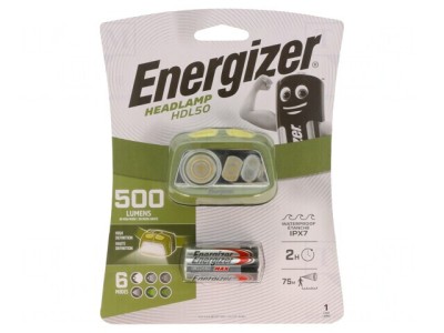 Lanternă LED pentru Cască 500lm IPX7 foto