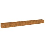 Cumpara ieftin Pat de gradina inaltat 482x50x36 cm, otel corten