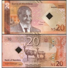 Namibia 2025 - 20 dollars, necirculata - hibrid