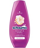 Balsam cu ulei de baobab si biotina Strength &amp; Vitality, 250ml, Schauma