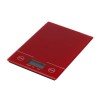 Cantar bucatarie digital, capacitate masurare 3 kg, functie TARA, picioruse antiderapante, rosu