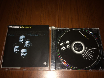 the crusaders finest hour 2000 cd disc muzica jazz funk soul disco verve rec VG+ foto