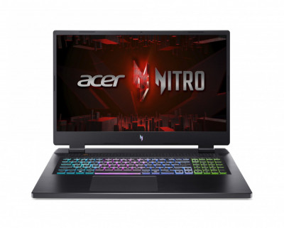 Laptop acer gaming nitro 17 an17-51 17.3 display with ips (in-plane switching) technology qhd 165hz foto