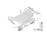 Actuator inchidere haion Bmw Seria 7 G11, G11n, G12, G12n 2015-, 51247357097