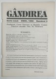 GANDIREA , REVISTA , SERIA NOUA , NUMARUL 3 de MIHAI MARINICA , 1992