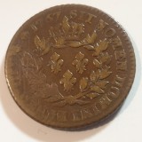 Moneda Franța Colonii 12 Deniers 1767 Paris Ludovic XV, Ne-stantata Rară