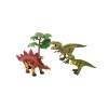 Set 3 figurine Dinozauri si copac, ATU-084403, Oem