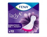 Absorbante pentru incontinenta urinara Tena Lady Maxi Night, 12 buc