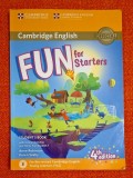 FUN for Starters, Student's Book - Anne Robinson, Karen Saxby *Cambridge English, Young Learners (YLE) *folosita, completata!!!