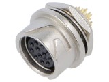 Conector circular LF lipire PIN 12 soclu mamă 2A 300VAC