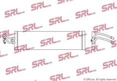 Radiator racire ulei motor, termoflot Bmw X5, X6, X7, motor: 3.0 R6 T, fara rame plastic, 597x148x20, SRLine, miez si rezervor din aluminiu brazat,