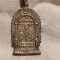 argint MEDALION ISUS HRISTOS si FECIOARA MARIA 2 fete VECHI de colectie SPLENDID