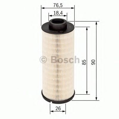 Filtru combustibil MERCEDES C-CLASS (W203) (2000 - 2007) BOSCH 1 457 431 704 foto