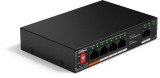 SWITCH. PoE Dahua 5 PORTURI 4XPOE &quot;DH-SF1005P&quot; (timbru verde 2 lei)