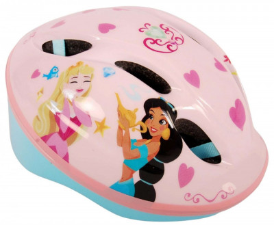 Casca de protectie pentru fete, model Princesse, culoare roz, marime 52-56 cm PB Cod:1027 foto