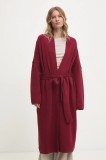 Answear Lab cardigan femei, culoarea rosu