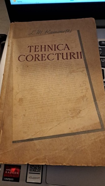 Tehnica corecturii deL.M.Kamenețki