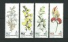 !!! AFRICA DE SUD - SERIE COMPLETA ( 4 VALORI) ORHIDEE 1981 , NEUZATE / FLORA, Nestampilat