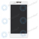 Modul de afișare MotorolaDroid Razr MAXX HD XT926 + capac frontal (alb)