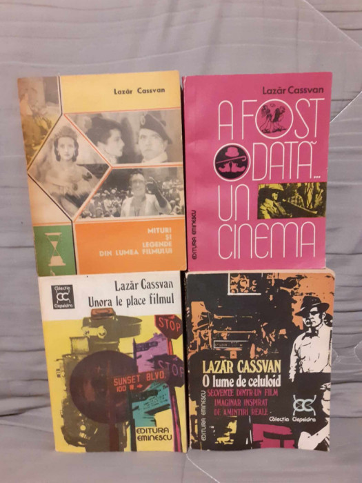 CINEMATOGRAFIE CARTI-LAZAR CASSVAN (4 VOL)