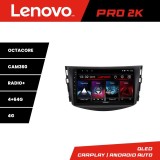 Navigatie Toyota RAV4 2006-2012 Lenovo QLED 2K Android 4+64GB 360