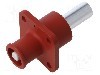 Conector alimentare DC, 1,5kV, 1 pini, seria ES-100A, {{Dimensiune pin}}. DEGSON ELECTRONICS - ESS-100A-16-C-RD-00