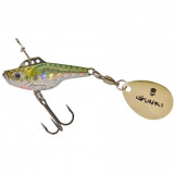 Spinner Sensas Gunki Jiger 35, Sinking, Culoare HL Minnow, 3.5cm, 9g