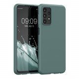 Husa Kwmobile pentru Samsung Galaxy A23, Silicon, Verde, 57804.171, Carcasa