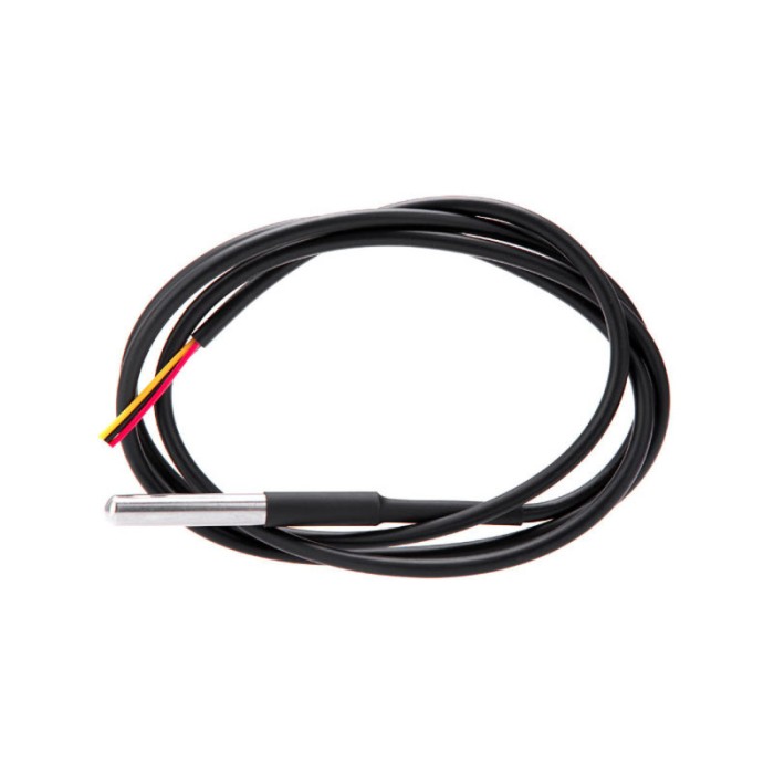 Senzor de temperatura rezistent la apa, fara mufa, DS18B20, 2M