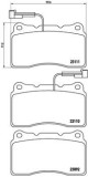 BREMBO P 23 078 PRIME LINE set placute frana,frana disc