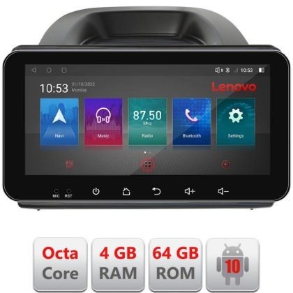 Navigatie Ford Ecosport 2017-2019 Android radio gps internet Octa Core 4+64 LTE ecran de 10.33&#039; wide KIT-ecosport2018+EDT-E511-pro CarStore Technology