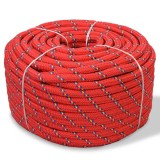 Cumpara ieftin Franghie marinareasca din polipropilena, rosu, 250 m, 16 mm