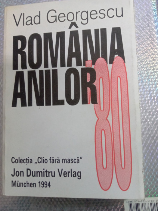 Vlad Georgescu Romania anilor 80