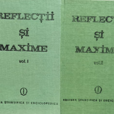 Reflectii Si Maxime Vol.1-2 - Constantin Badescu ,559988