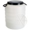 Bidon cu presator, alb, cu capac, 38.6 x 46.5 cm, 45L
