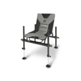 Scaun feeder Delphin REAXE, 50 x 50 x 53 cm, gri/negru