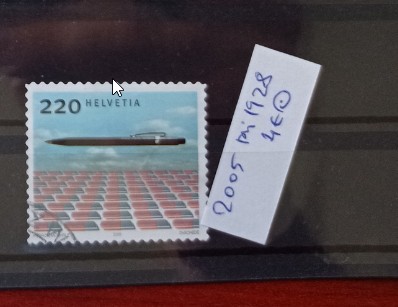 TS21 - Timbre serie - Elvetia - Helvetia 2005 Mi1928 foto