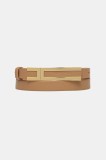 Elisabetta Franchi curea culoarea bej, CT76S56E2