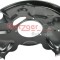 Protectie stropire,disc frana MERCEDES C-CLASS (W202) (1993 - 2000) METZGER 6115034