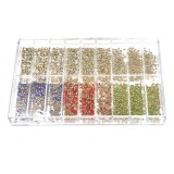 Cumpara ieftin Strasuri Zirconiu Argintiu Verde Rosu Albastru Rotunde Diamant pt Ceasuri, Bijuterii, Ochelari - 900 buc