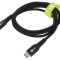 Cablu USB 2.0 Goobay Apple Lightning și USB C 1m negru 60W