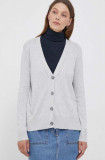 Pepe Jeans cardigan din amestec de lana culoarea gri, light