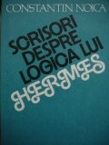 Scrisori despre logica lui Hermes - Constantin Noica