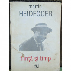FIINTA SI TIMP - MARTIN HEIDEGGER