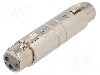 Adaptor XLR tip feminin, AMPHENOL - AC3F3FW