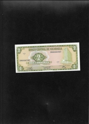 Nicaragua 2 cordobas 1972 seria39666287 unc foto