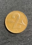 Moneda 2 rappen Elvetia, Europa