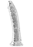 Dildo ToyJoy Clear Dong TPE 24 cm Transparent