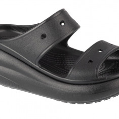 Papuci flip-flop Crocs Classic Crush Sandal 207670-001 negru