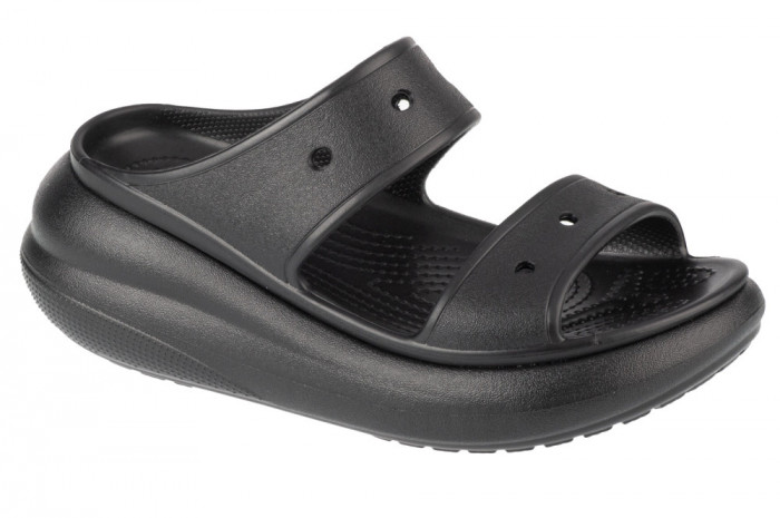 Papuci flip-flop Crocs Classic Crush Sandal 207670-001 negru